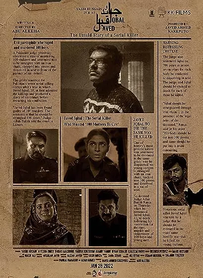 Movie Poster: Javed Iqbal: The Untold Story of A Serial Killer