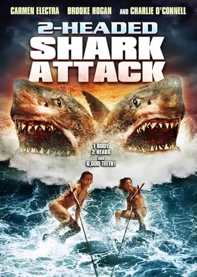 Movie Poster: 2-Headed Shark Attack