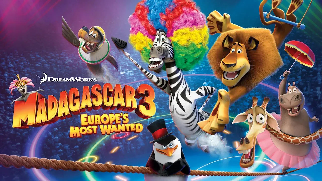 Movie Poster: Madagascar 3: Europe's Most Wanted