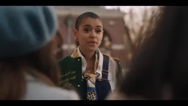 E1.Deb Brawl in a Blue Dress