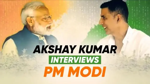 Movie Poster: PM Modi's Interview with Akshay Kumar
