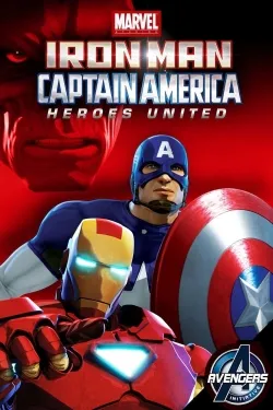 Movie Poster: Iron Man & Captain America: Heroes United