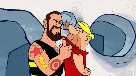 Movie Poster: The Flintstones & WWE: Stone Age SmackDown