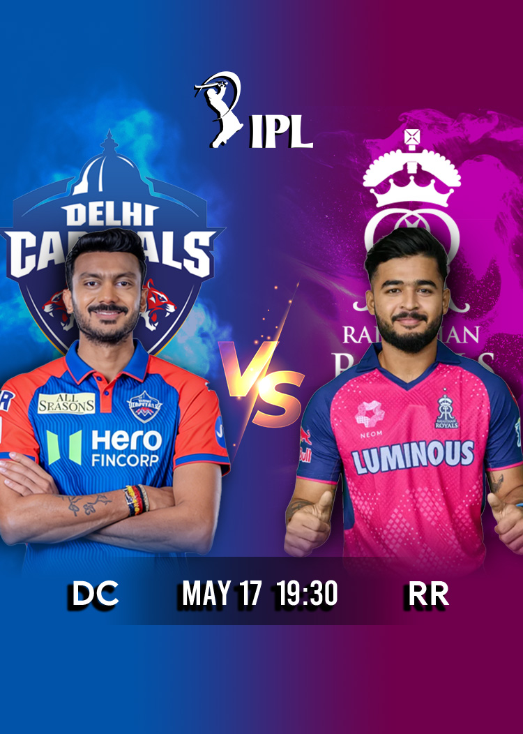 IPL 2026 Match 62 DC vs RR