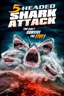 Movie Poster: 5 Headed Shark Attack