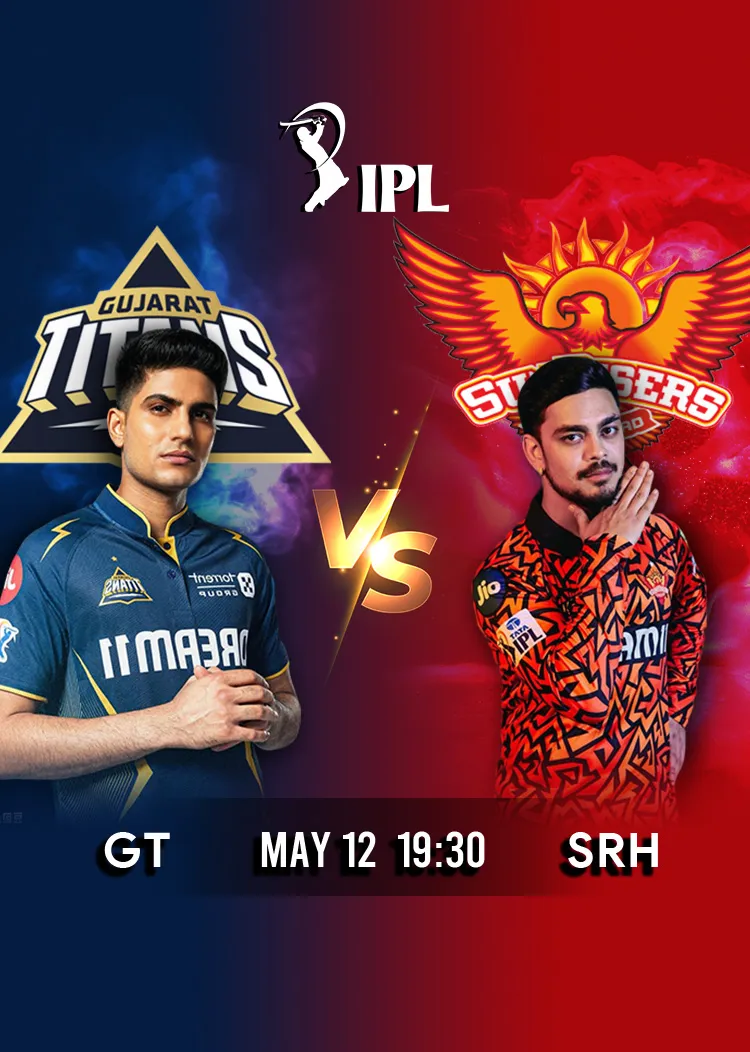 Movie Poster: IPL 2026 Match 56 GT vs SRH