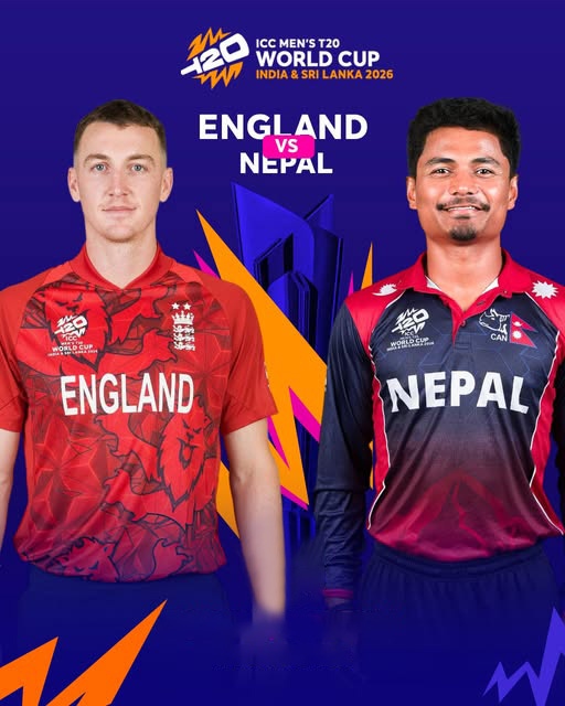 England v Nepal | T20WC 2026