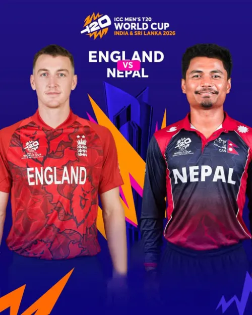Movie Poster: England v Nepal | T20WC 2026
