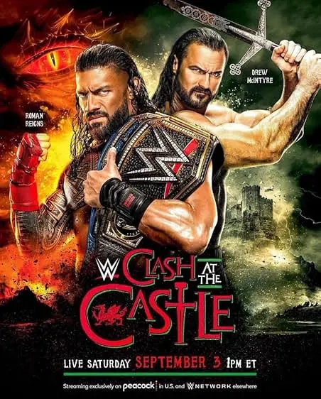 Movie Poster: WWE Clash at the Castle 2022