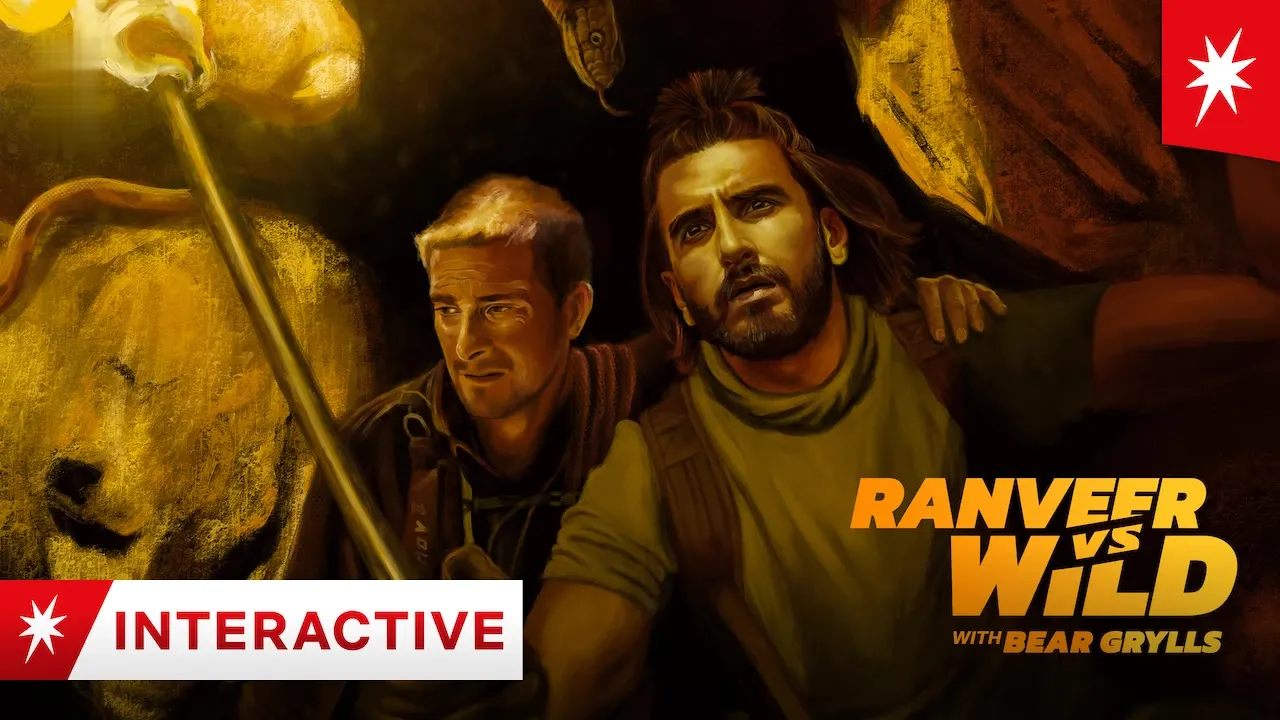 Movie Poster: Ranveer vs Wild with Bear Grylls