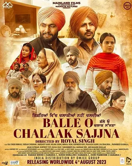 Movie Poster: Balle O Chalaak Sajjna