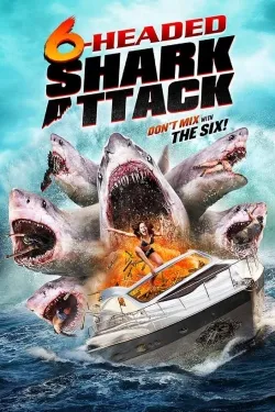 Movie Poster: 6-Headed Shark Attack